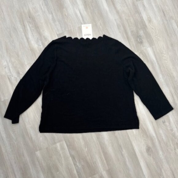 NWT Scalp neck long sleeve blouse by Inherit Clothing Co.- 4XL - Picture 2 of 4